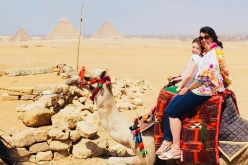 Amon Holiday Pyramids Inn Kafret el-Gabal Exterior foto
